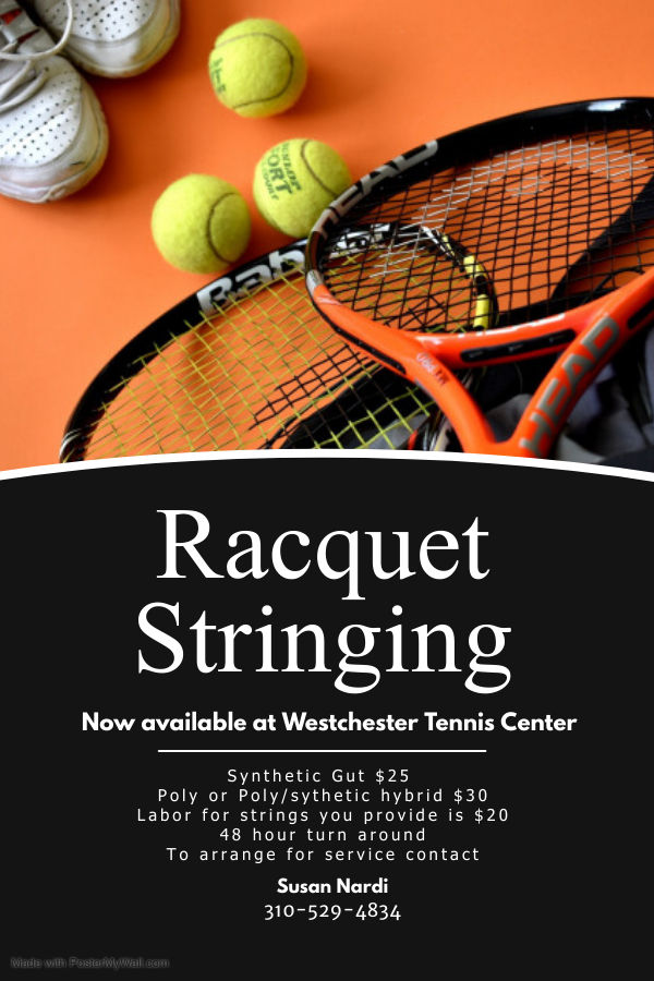 PROFESSIONAL RACQUET SERVICES BY SUSAN Latennis